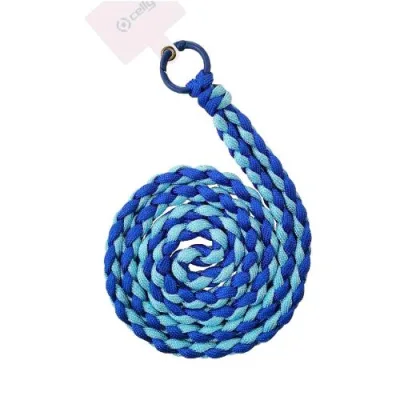 Celly Lacetbraidedbl Catenina da Collo per Smartphone Blue