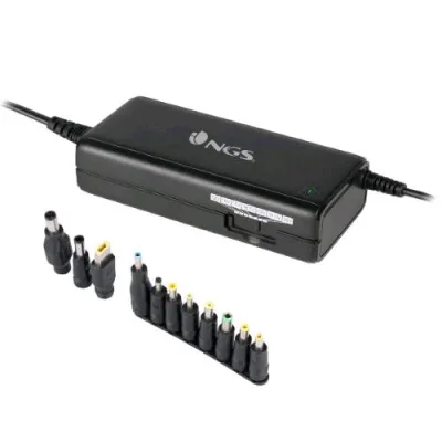 NGS Ban Alimentatore Universale per Notebook fino a 90W 11 Adattatori Black