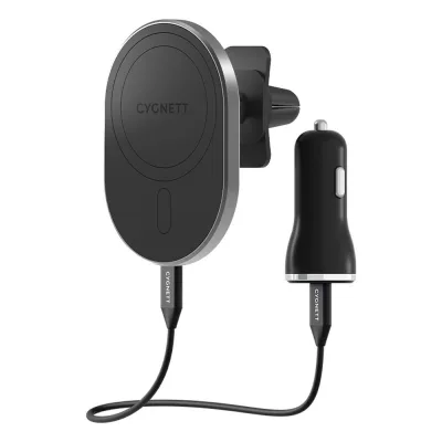 SUPPORTO AUTO WIRELESS 7.5W MAGSAFE IPHONE CYGNETT