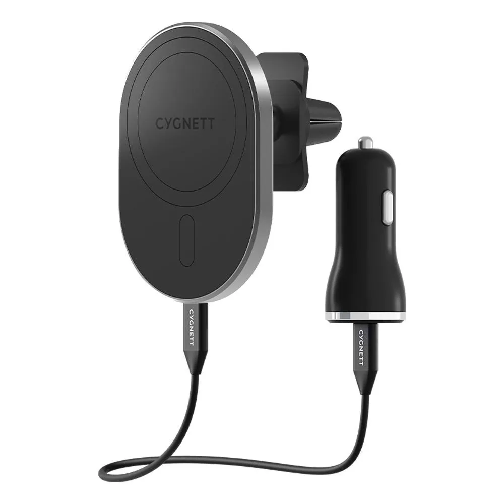 SUPPORTO AUTO WIRELESS 7.5W MAGSAFE IPHONE CYGNETT