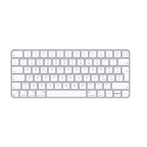 Apple Magic Tastiera Wireless con Touch ID USB Tipo C Argento