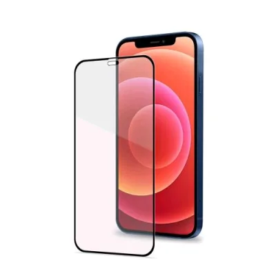 Celly Apple iPHONE 12/12 Pro Full Glass Vetro Temperato 0.3 mm Spessore Trasparente Nero