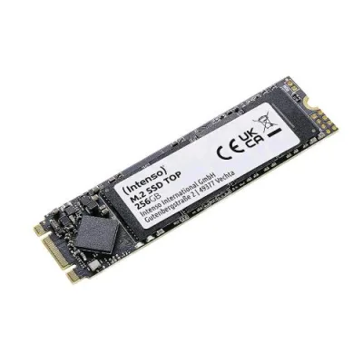 Intenso SSD Interno 256GB M2 2280 SATA III Top Lettura Sequenziale fino a 520 MB/S Scrittura Sequenziale fino a 500 MB/S