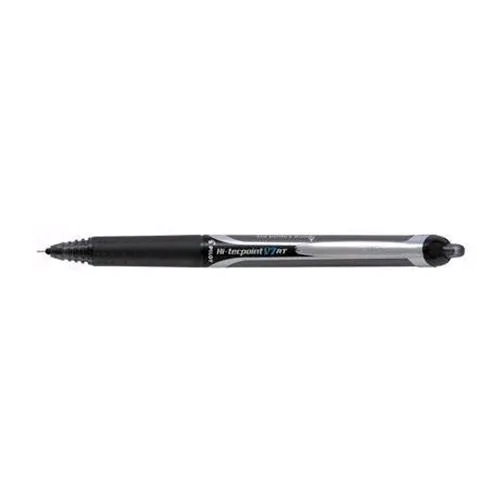 Pilot Hi-Tecpoint V5 RT Penna Roller Ricaricabile a Scatto Punta 0.5 mm Colore Nero Conf. 12 Pz.