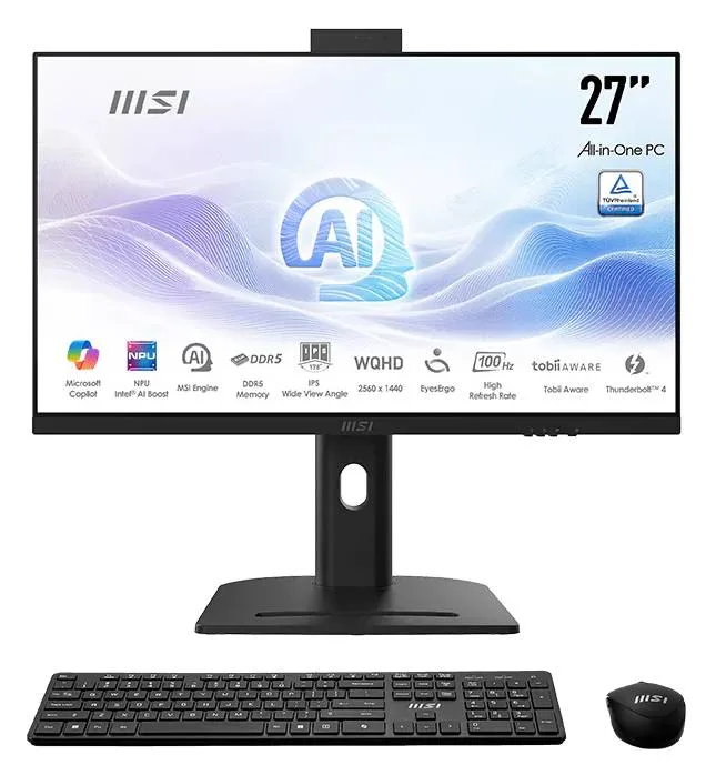 AIO 27 ULTRA 7 16G 1TB 2K W11P BK U7-155H IPS MODERN BLACK WQHD 3Y