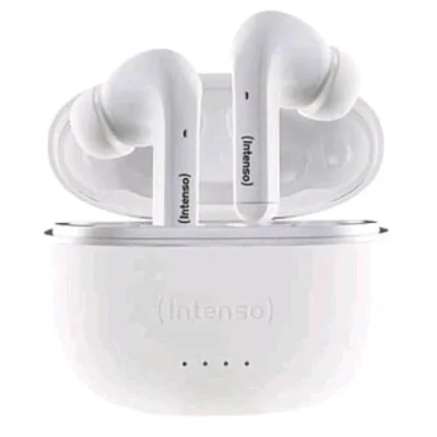 Intenso T302A True Wireless Earphone Auricolari Bluetooth con Cancellazione del Rumore White