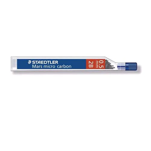 Staedtler Mars Micro Carbon Astuccio 12 Mine 2B 0.5 mm Conf. 12 Pz.