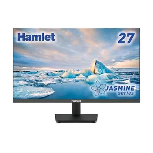 Hamlet HM27JF-VDR 27" LED IPS Formato 16:9 Contrasto 1.300:1 1XHDMI 1XDISPLAY Port 1XVGA Black