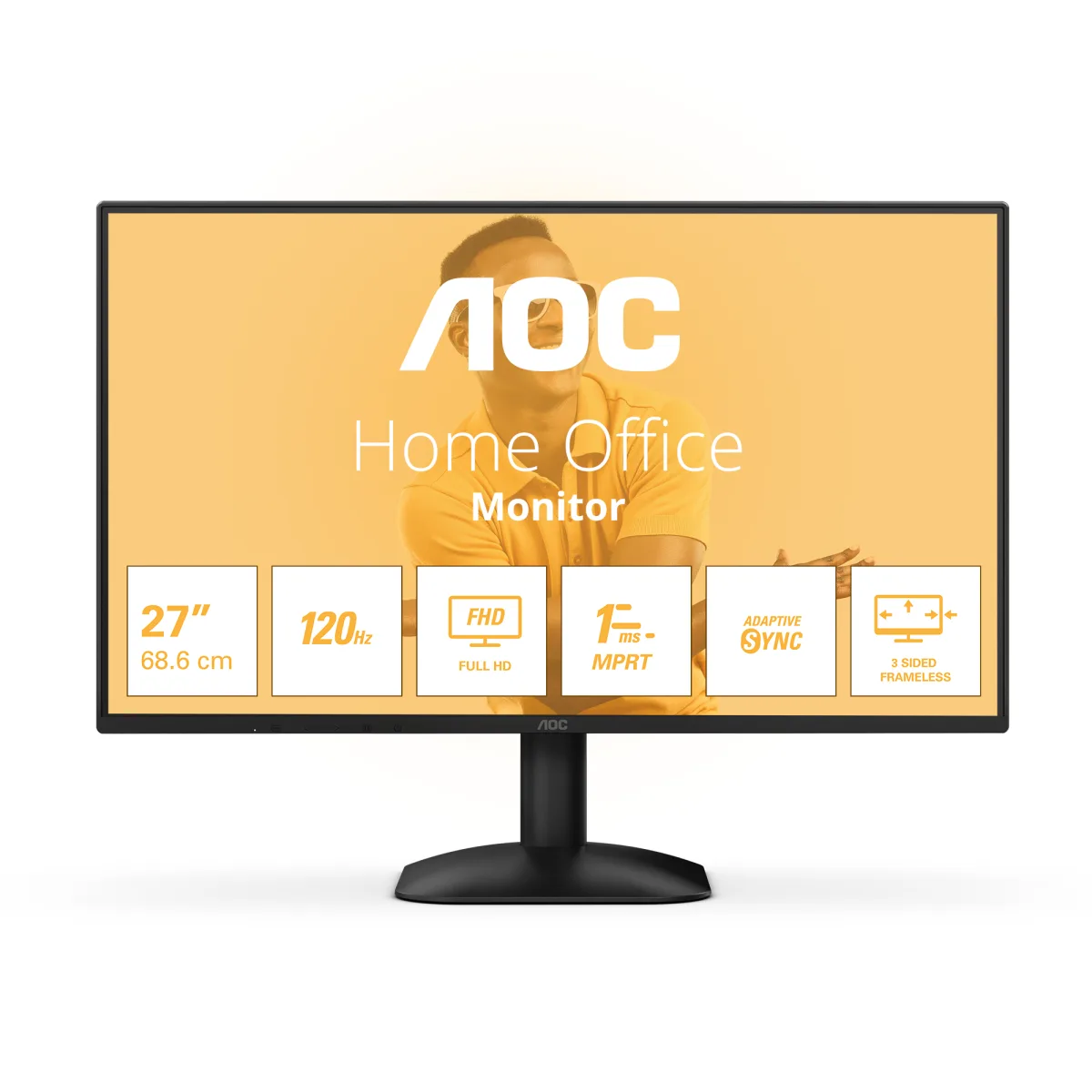 MON 27 IPS 120HZ HDMI VGA AOC 27B31H