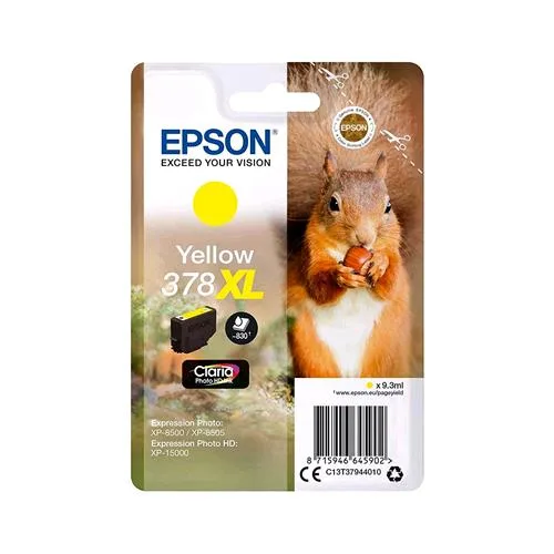 Epson 378 XL Cartuccia Ink 9.3 ml Giallo