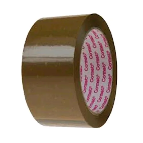 Comet Nastro da Imballo PVC 50MMX66M Conf 6 Pezzi Colore Avana