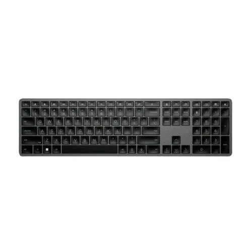 HP Dual Mode 975 Tastiera Retroilluminata Bluetooth Layout Italia Adattatore Nano Black