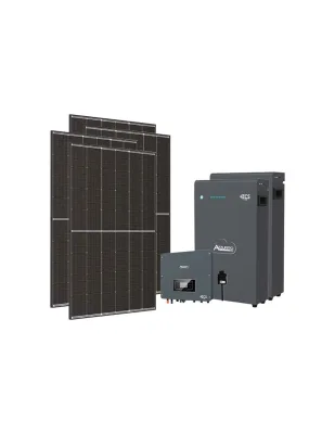 Kit fotovoltaico monofase 3640W inverter 3.6kW Zucchetti batteria al litio 10.2kWh LV ZSX5000 S