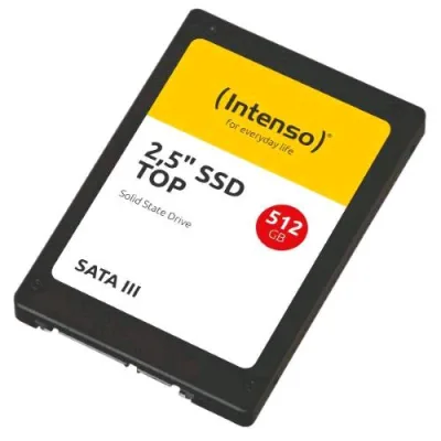 Intenso Top SSD Interno 512GB Formato 2.5" Interfaccia SATA III