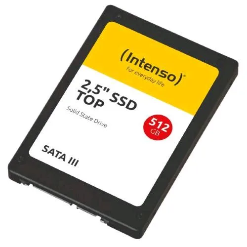 Intenso Top SSD Interno 512GB Formato 2.5" Interfaccia SATA III