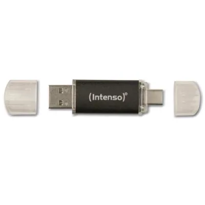 Intenso Twist Flash Drive 128GB USB-A 3.2 + USB-C Grigio