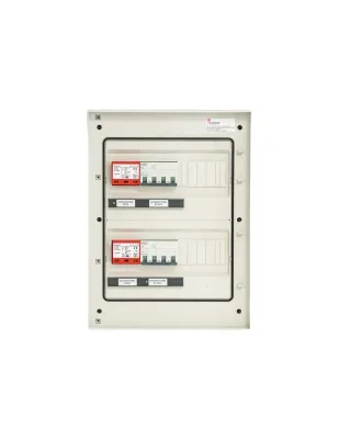 Quadro DC 2 stringhe indipendenti 2IN-2OUT 1000V 20/32A Icierre