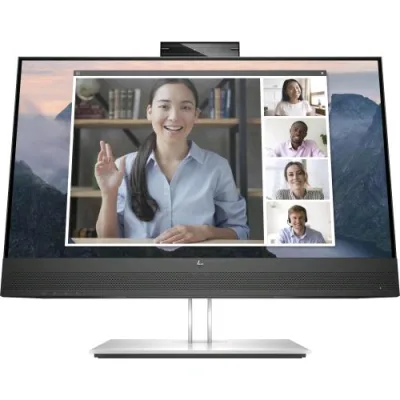 HP E24MV G4 Conferencing Monitor 23.8" LED Full HD 16:9 250 CD/MQ 5MS Contrasto 1000:1 60Hz Altoparlanti Web Cam Integrata 5MPX Hub USB-A 1 x VGA 1 x HDMI