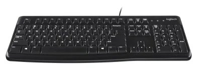 TASTIERA K120 LOG BLACK USB US LAYOUT BLACK LOGITECH
