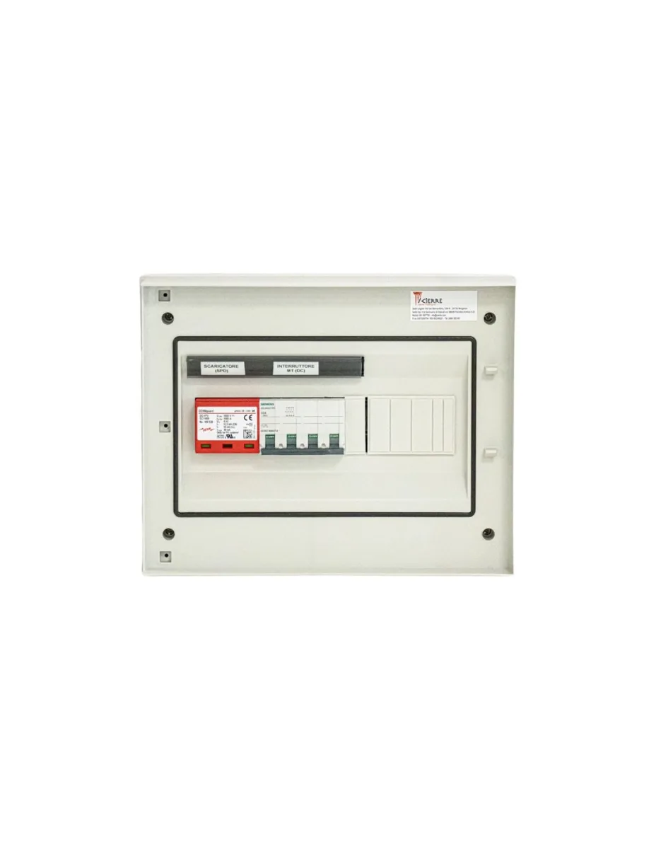 Quadro DC 1 stringa indipendente 1000V 20/32A Icierre