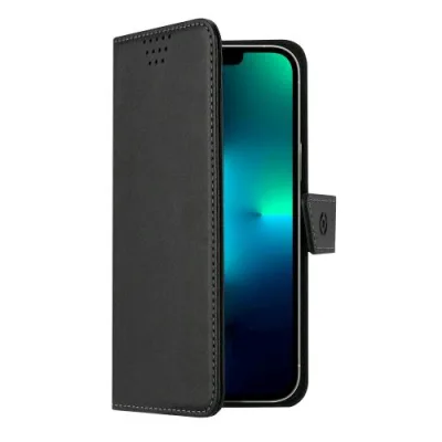 Celly Apple iPHONE 13 Custodia a Portafoglio Stand Magsafe in Similpelle Black