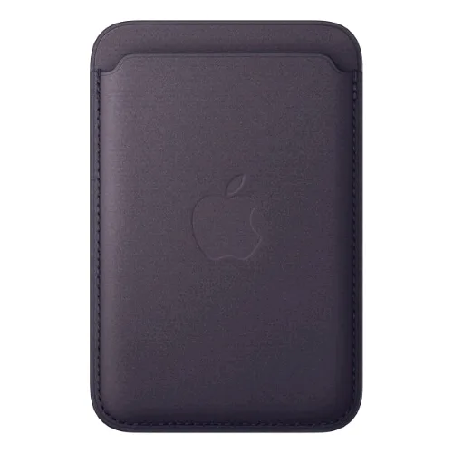 Apple Portafoglio Magsafe in Tessuto Finewoven per iPHONE/Carte di Credito Midnight Purple