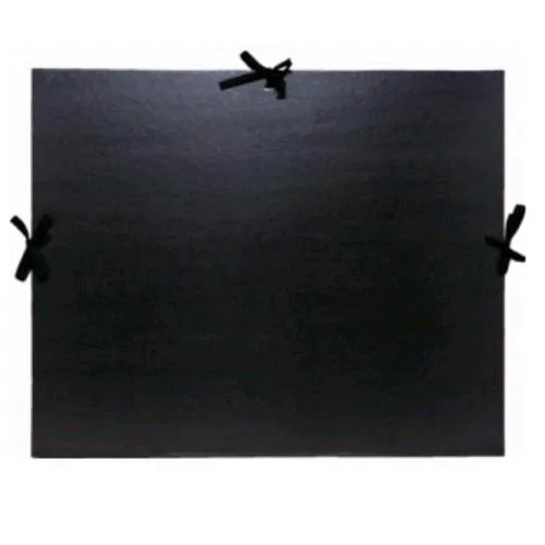 Exacompta Cartella Portadisegni in Cartone con Nastro 450X320 mm A3 Nero