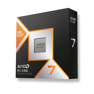 CPU AMD RYZEN7 9800X3D AM5 5,2GHZ 8CORE BOX 104MB 120W NO FAN