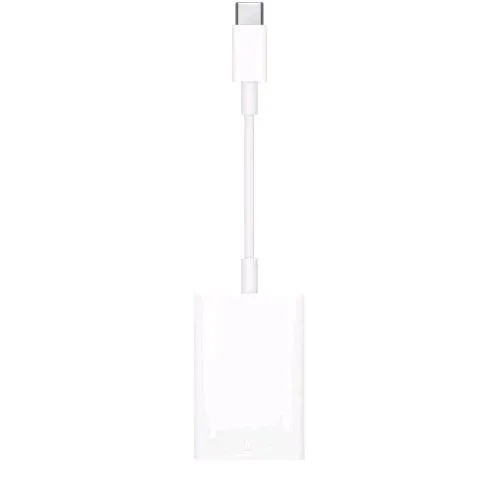 Apple SD Card Reader Lettore Schede SD USB-C Bianco