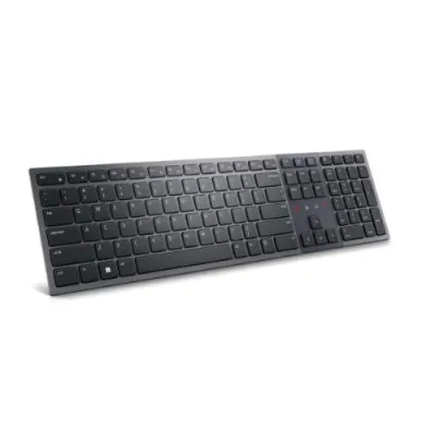 Dell Premier Collaboration Keyboard KB900 Tastiera Wireless + Bluetooth Certificata Zoom Retroilluminata con Rilevatore di Prossimita' Layout Italiano