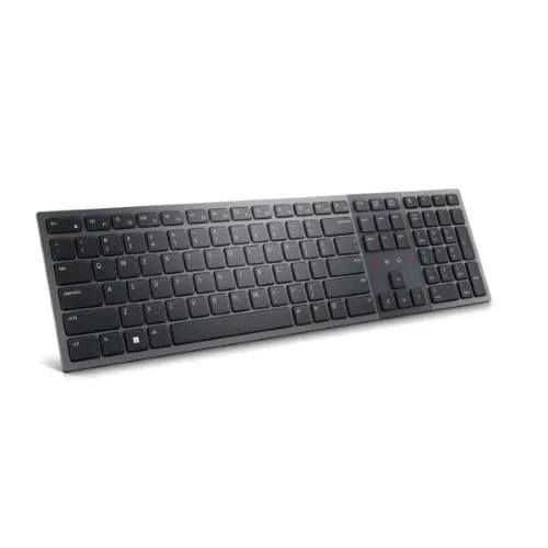 Dell Premier Collaboration Keyboard KB900 Tastiera Wireless + Bluetooth Certificata Zoom Retroilluminata con Rilevatore di Prossimita' Layout Italiano