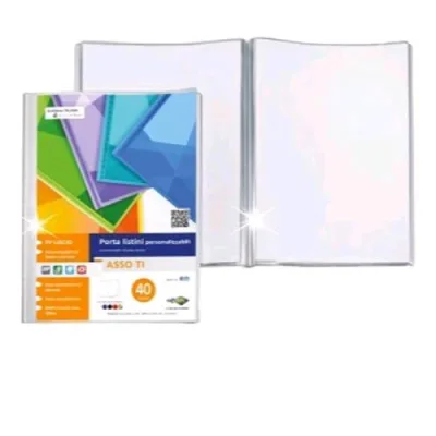 Sei Rota Asso Ti Portaliistini Personalizzabile in PP 220X300 mm 50 Buste Bianco