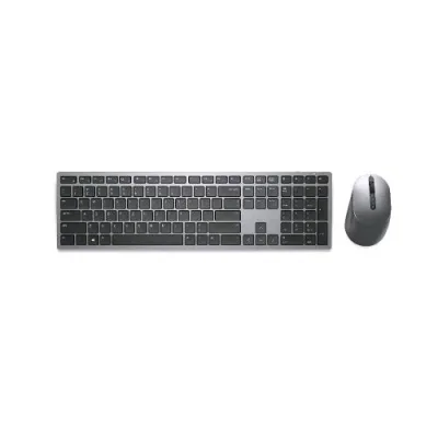 Dell Premier Tastiera e Mouse Bluetooth Ottico 1.600 DPI 7 Tasti Grigio