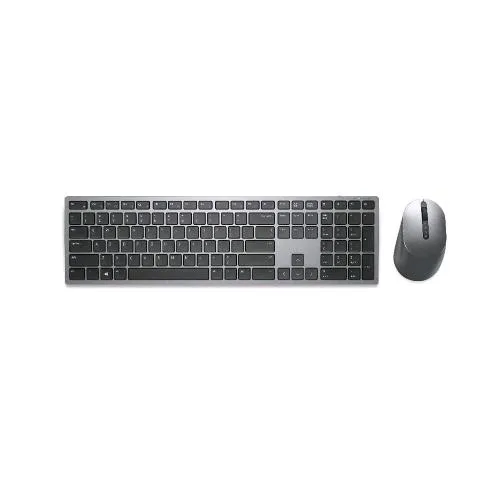 Dell Premier Tastiera e Mouse Bluetooth Ottico 1.600 DPI 7 Tasti Grigio