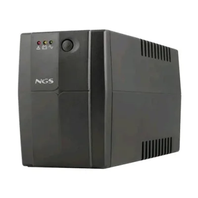 NGS FORTRESS900V3 Gruppo di Continuita UPS Off Line 600VA 360W 2 Prese Schuko Black