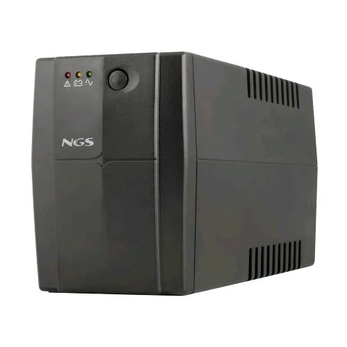 NGS FORTRESS900V3 Gruppo di Continuita UPS Off Line 600VA 360W 2 Prese Schuko Black