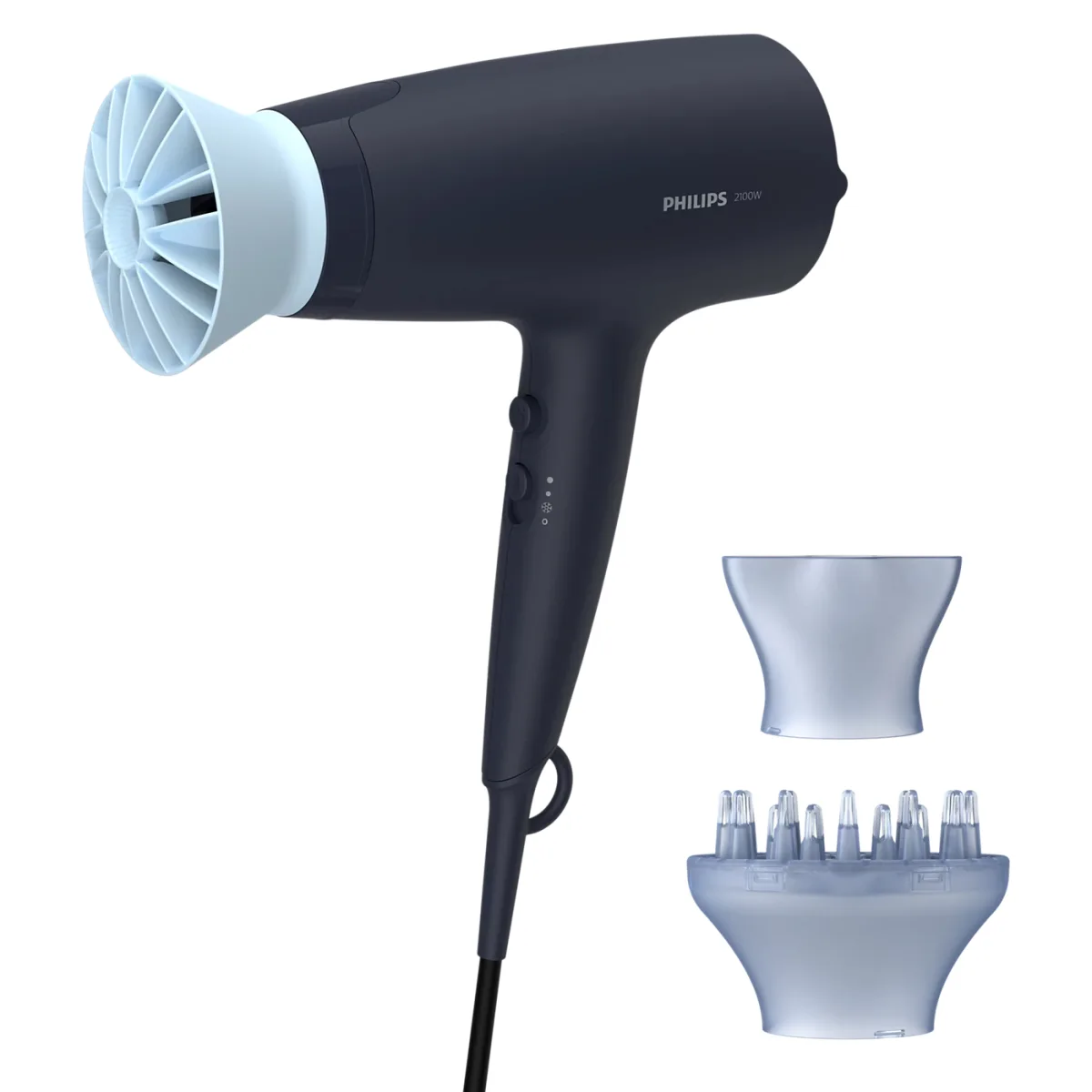 ASCIUGACAPELLI THERMOSHIELD SERIE 3000 2100W ACCESSORIO DIFFUS.