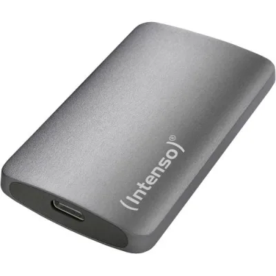 Intenso TX800 SSD 1TB Esterno Portatile Super Speed USB 3.2 Gen 2X2 20 Gbps fino a 2100 MB/S Grigio