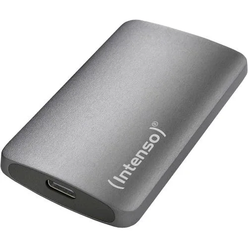 Intenso TX800 SSD 1TB Esterno Portatile Super Speed USB 3.2 Gen 2X2 20 Gbps fino a 2100 MB/S Grigio