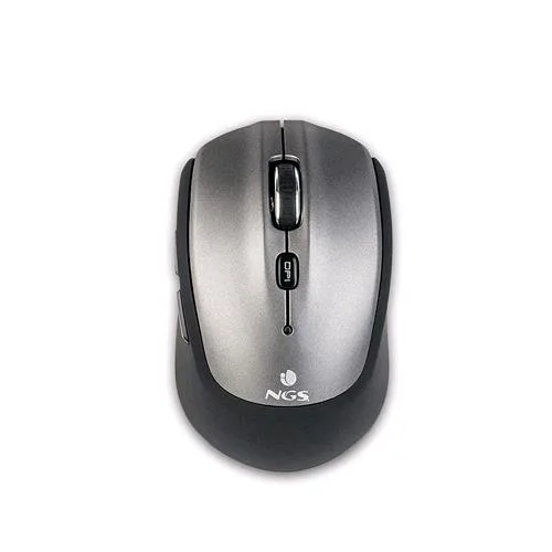 NGS Frizz BT Mouse Ottico Bluetooth 1.600 DPI 5 Tasti Ambidestro Colore Grigio