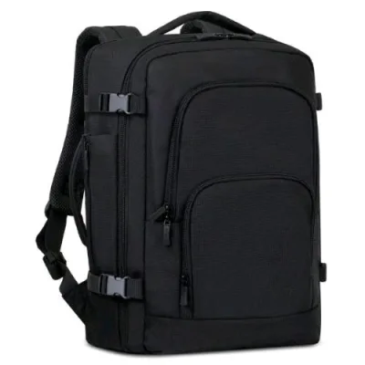 Rivacase Zaino Travel Eco Zaino da Viaggio per Notebook fino a 17.3" Nero