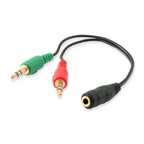 Conceptronic Adattatore Audio 2 x Jack 3.5mm Maschio a 3.5 Femmina Ordine Minimo 20 pz