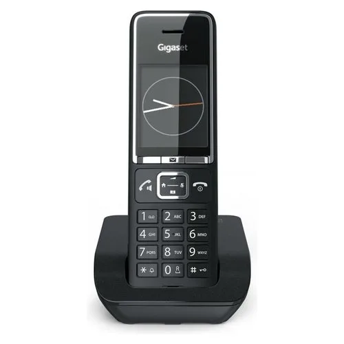 Gigaset Comfort 550 Cordless DECT con Segreteria Telefonica Display 2.2" a Colori Black
