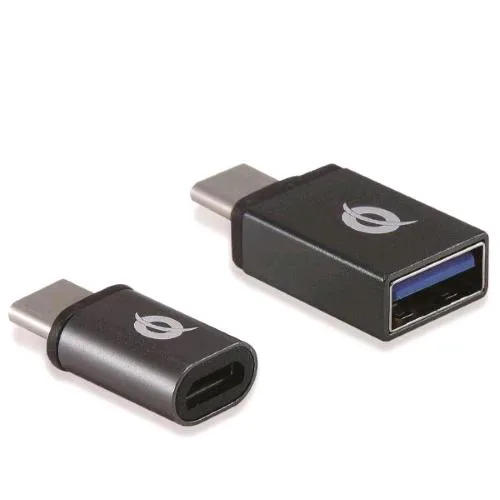 Conceptronic Adattatore da da USB-C a USB-A e da USB-C a Micro USB