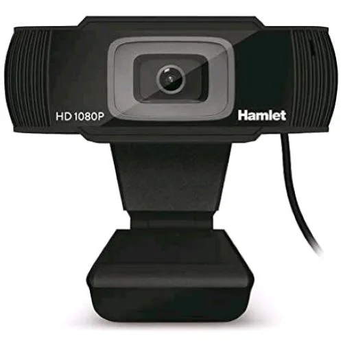 Hamlet HWCAM1080NWEBCAM Full HD USB 16:9 1080P 30FPS Microfono Integrato