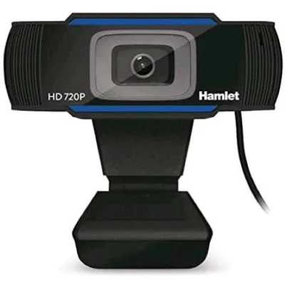 Hamlet HWCAM720 Webcam 720P HD USB con Microfono Integrato