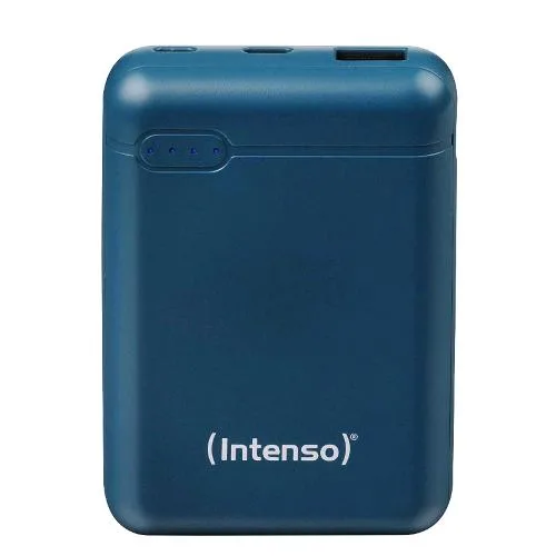 Intenso XS10000 Power Bank 10.000 mAh 1XUSB a 1XUSB-C 1XMICRO-USB Verde Petrolio