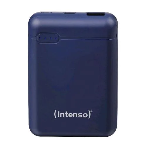 Intenso XS10000 Powerbank Portatile 10.000 mAh 1XUSB-A 1XUSB-C 1XMICROUSB Dark Blue