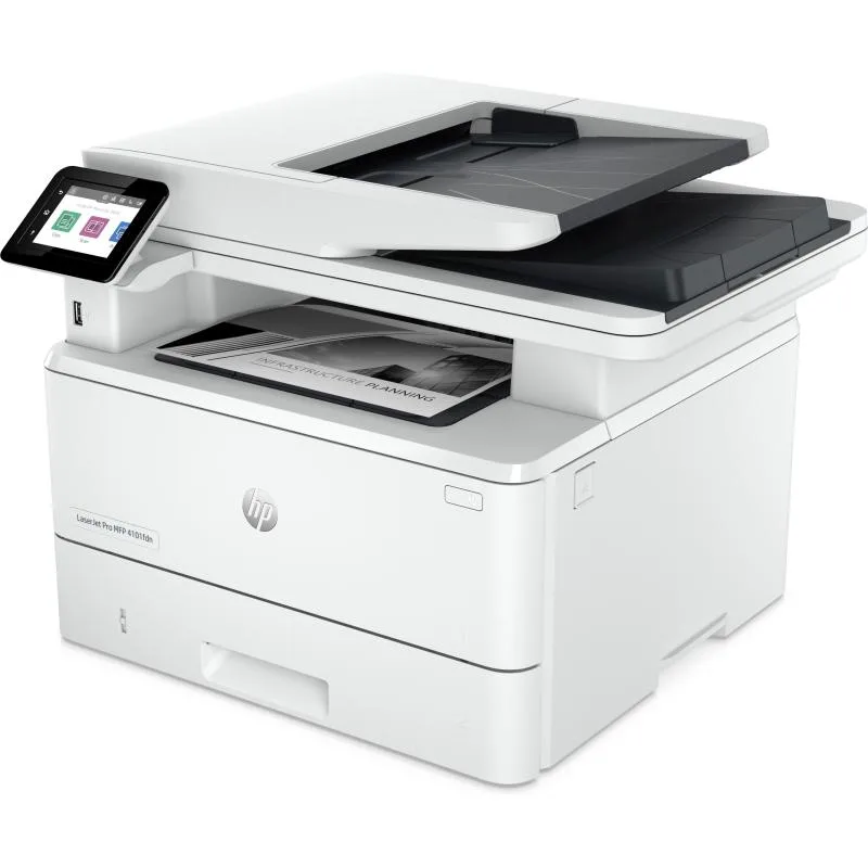 HP Laserjet Pro 4102FDN Stampante Multifunzione Laser B/N A4 Fax F/R Duplex 350 Fogli Gigabit LAN USB 40PPM