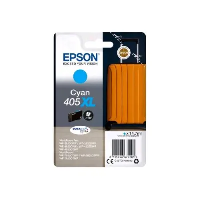 Epson 405XL Durabrite Ultra Cartuccia Ink-Jet Ciano 14.7 ml 1100 Pagine